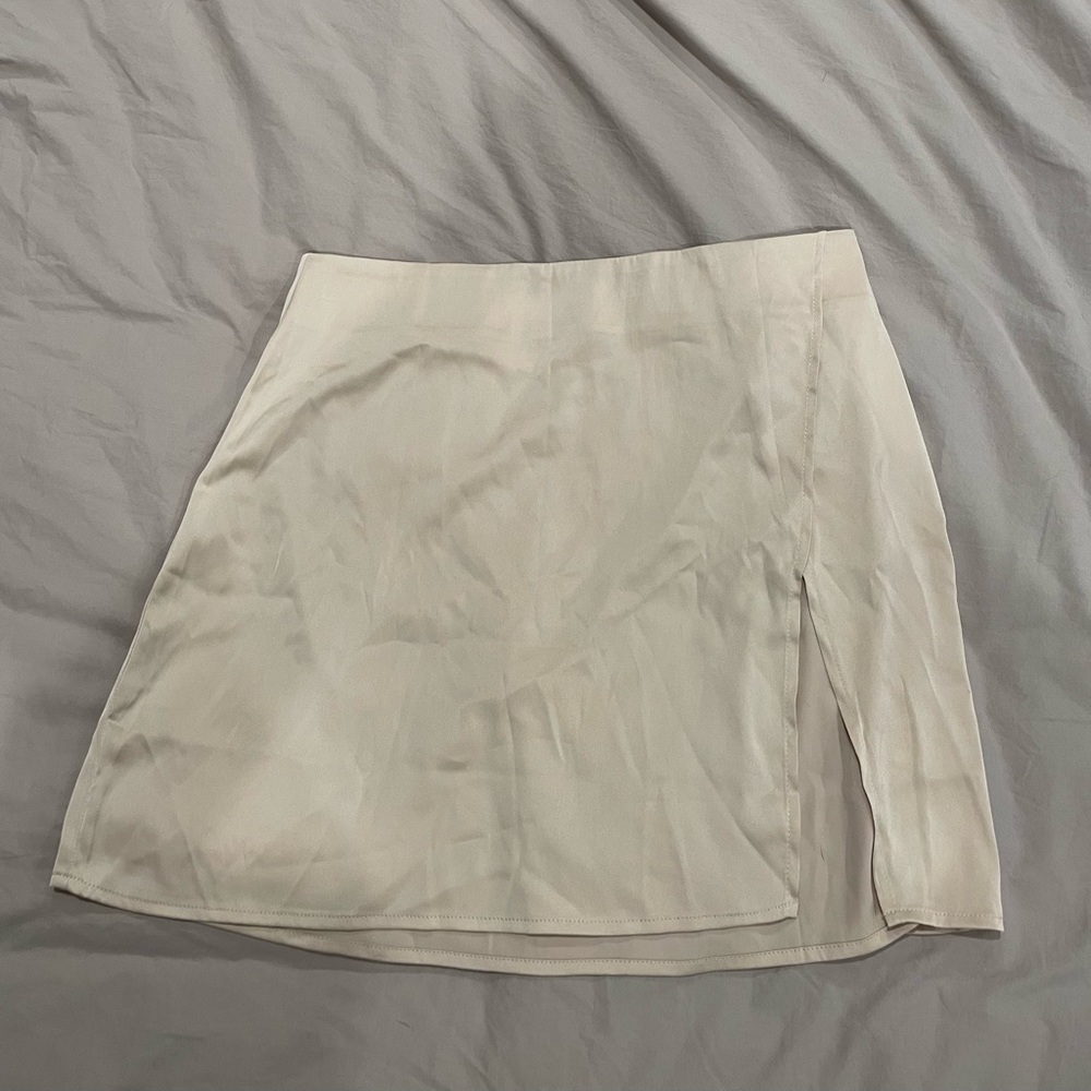 Used, Beige Botany skirt